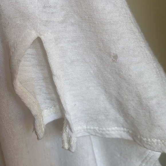 Free people Cream Top/Beach Cover Up Size XSmall - Picture 5 of 6